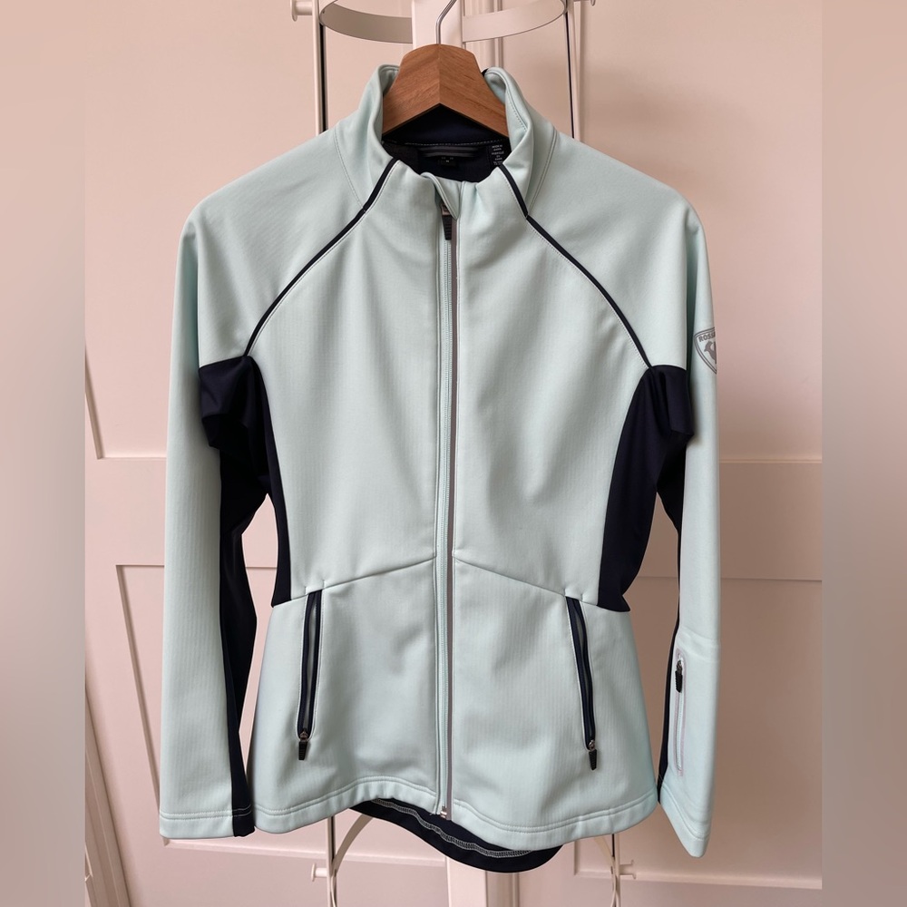 Rossignol Women's Mint and Navy Ski Jacket